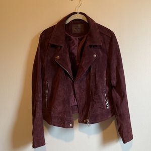 Blank NYC Suede Moto Jacket